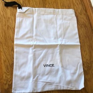 Vince dustbag - white